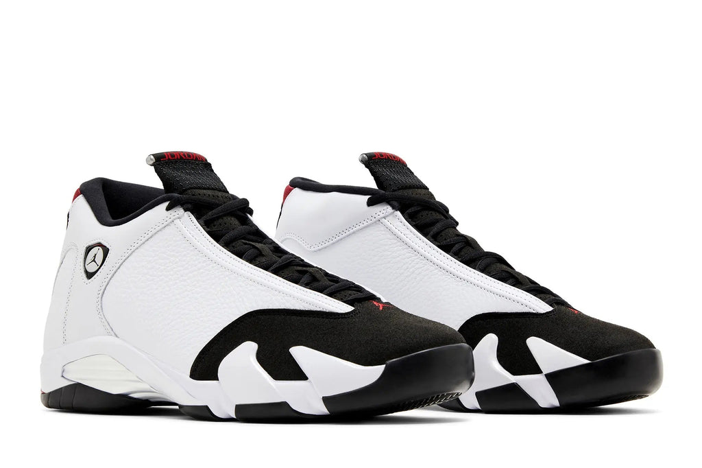 Air Jordan 14 Retro 'Black Toe' 2024 - Classic White Leather Colorway