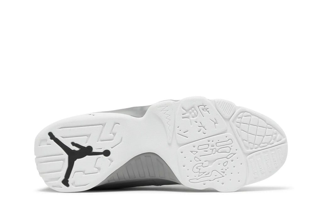 Air Jordan 9 Retro Particle Grey - Classic Basketball Style with Red Accents