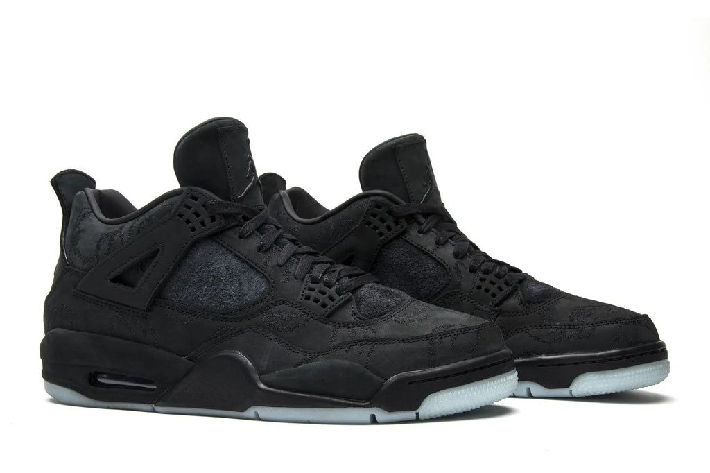 KAWS x Air Jordan 4 Retro Black - Iconic 2017 Collaboration