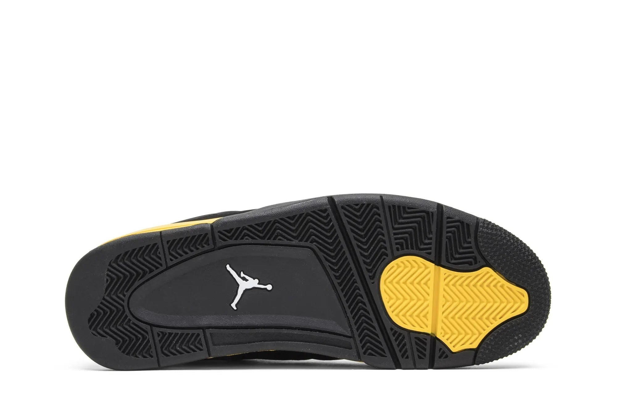Air Jordan 4 Retro 'Thunder' 2012 Black Tour Yellow