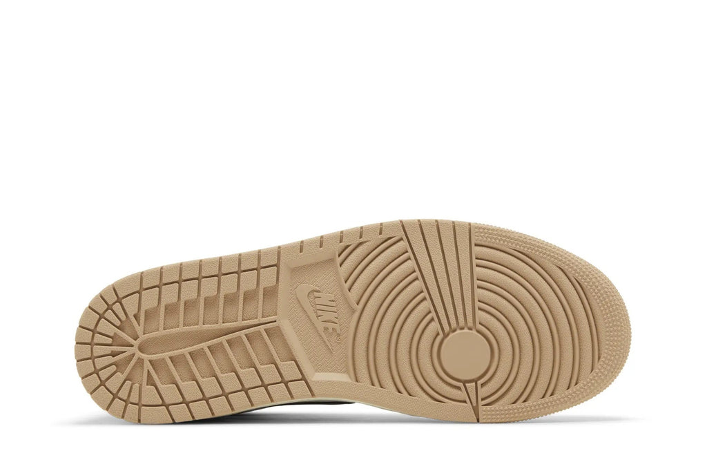 Women's Air Jordan 1 Retro High OG 'Latte' - Classic Black & Tan Leather Sneaker