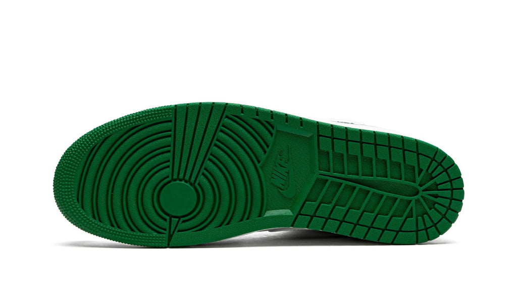 Air Jordan 1 Mid SE Grey Pine Green White | Celtics-Inspired Design