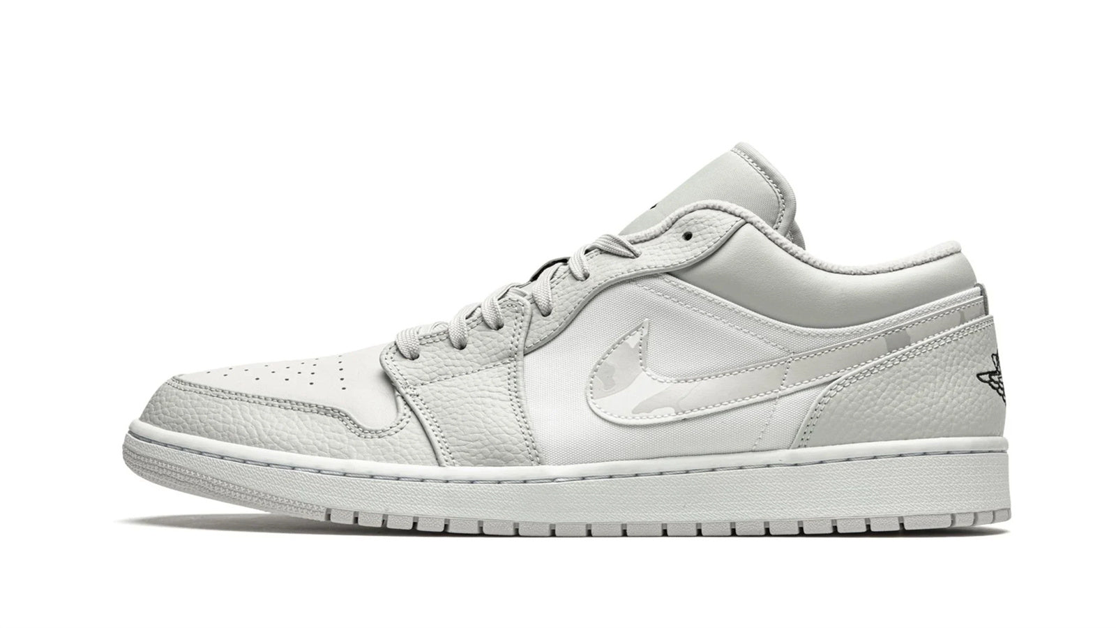 Air Jordan 1 Low White Camo - Iconic Low-Top Sneaker with Subtle Camouflage Design