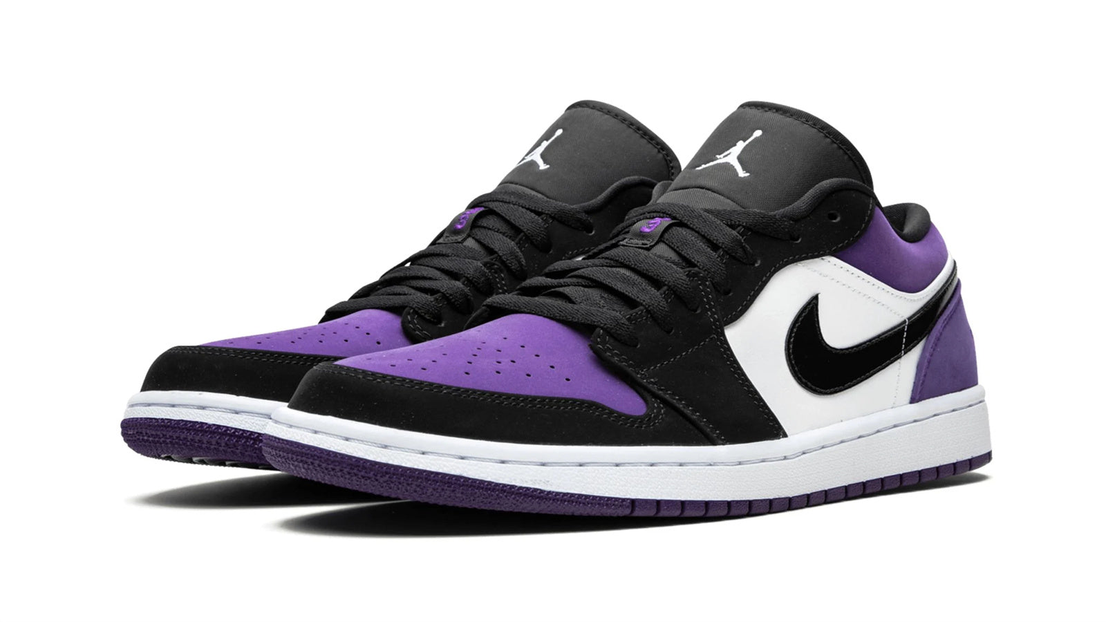 Air Jordan 1 Low Court Purple | Classic Low-Top Sneaker