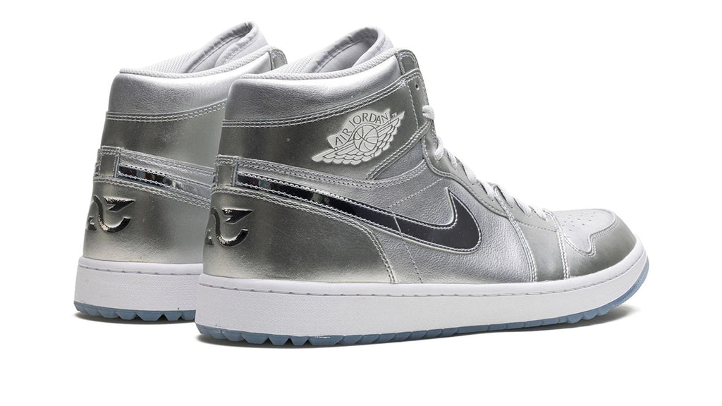 Air Jordan 1 High Golf 'Gift Giving' - Metallic Silver Colorway
