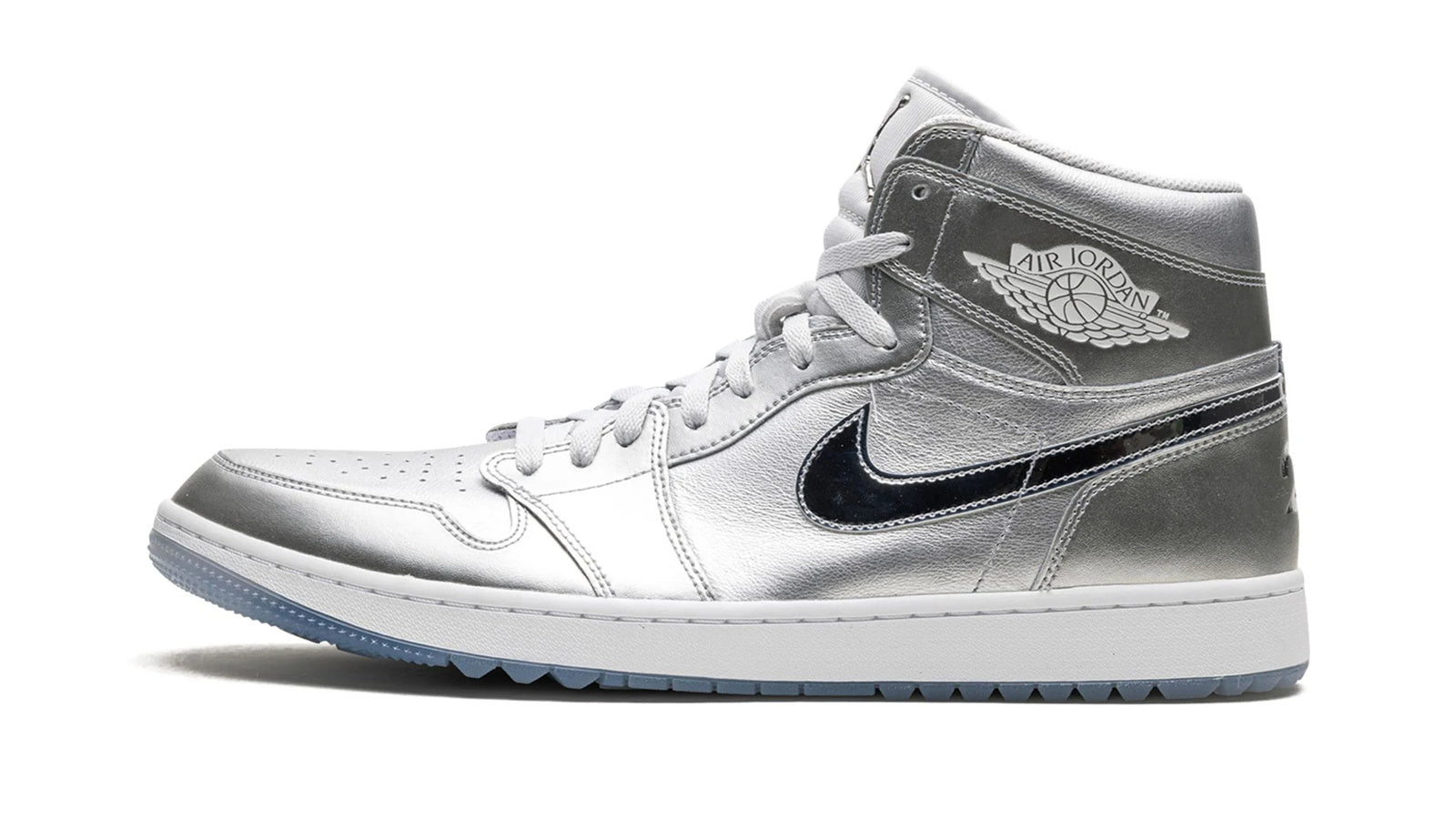 Air Jordan 1 High Golf 'Gift Giving' - Metallic Silver Colorway