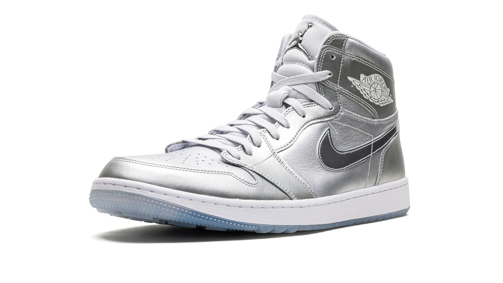 Air Jordan 1 High Golf 'Gift Giving' - Metallic Silver Colorway