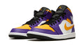 Air Jordan 1 Hi FlyEase Lakers - Easy-On Basketball Shoes