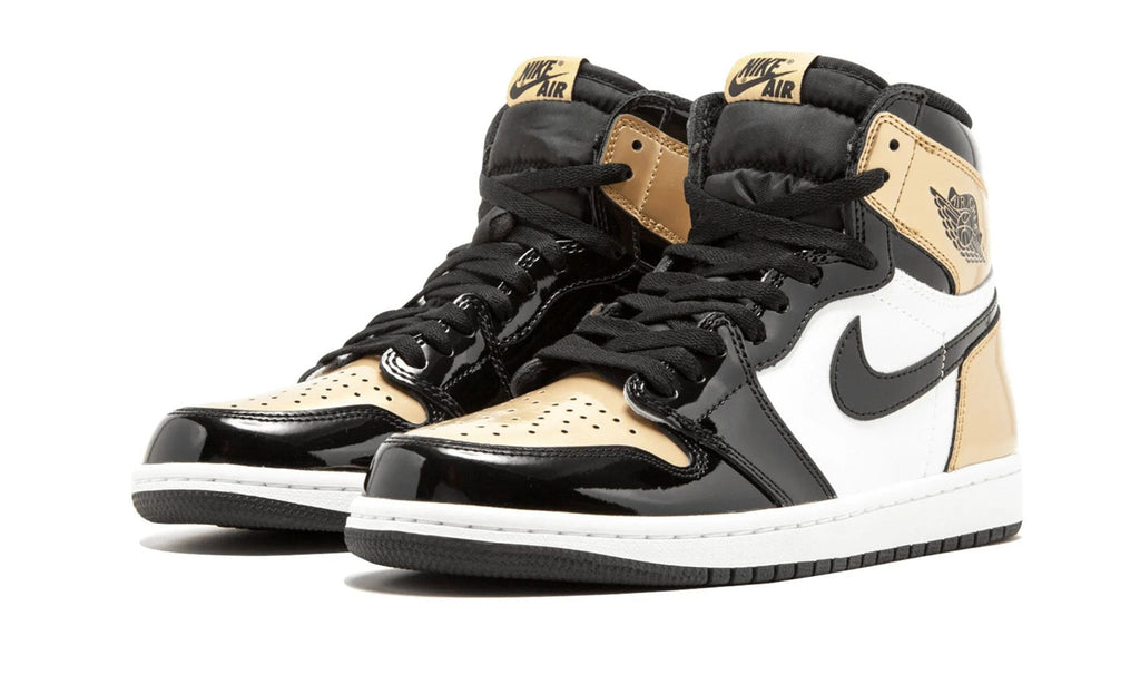Air Jordan 1 Retro High OG NRG Gold Toe - Iconic NBA All-Star Colorway
