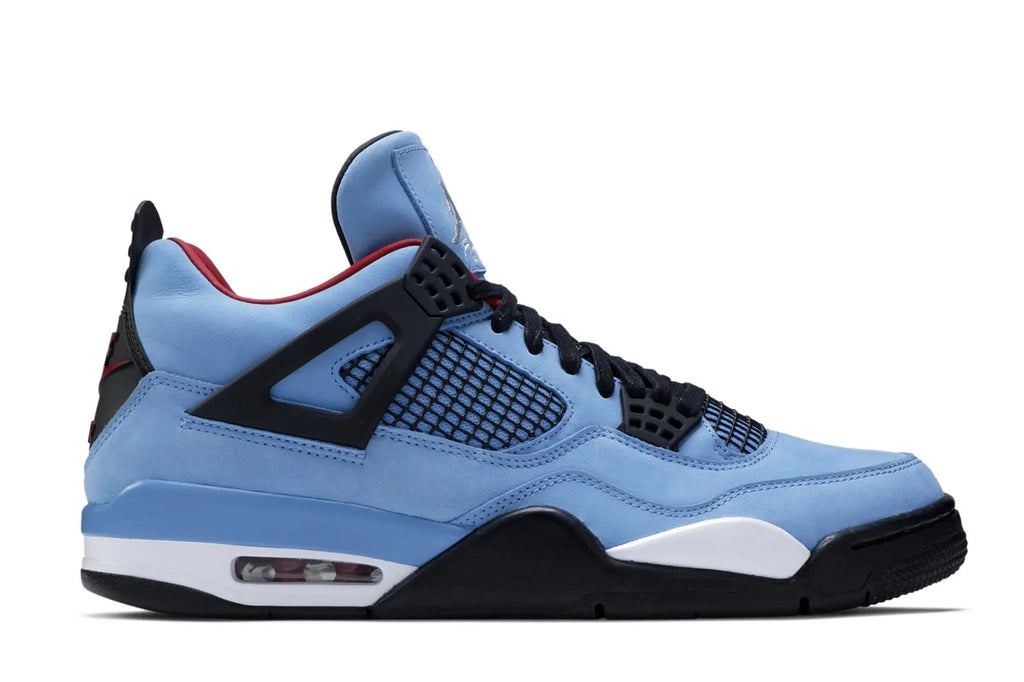 Travis Scott x Jordan 4 Retro Cactus Jack Friends & Family - University Blue Varsity Red