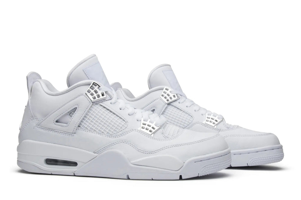 Jordan 4 Retro 'Pure Money' 2017 White Metallic Silver