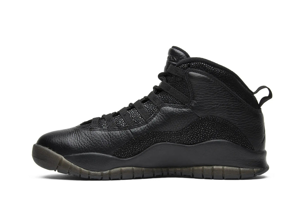 OVO x Air Jordan 10 Retro Black - Drake's Iconic Collab with Gold Accents