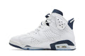 Jordan 6 Retro 'Midnight Navy' 2022 - White & Navy Blue Classic Sneaker
