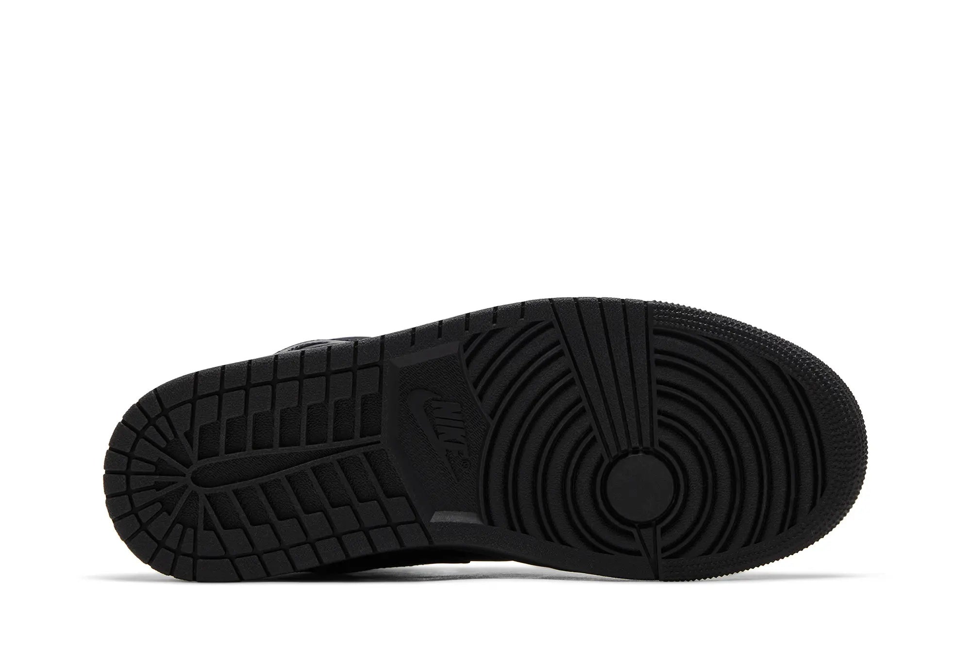 Jordan 1 Mid Triple Black 2022 - Classic All-Black Leather Sneaker