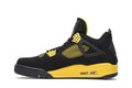Air Jordan 4 Retro 'Thunder' 2012 Black Tour Yellow