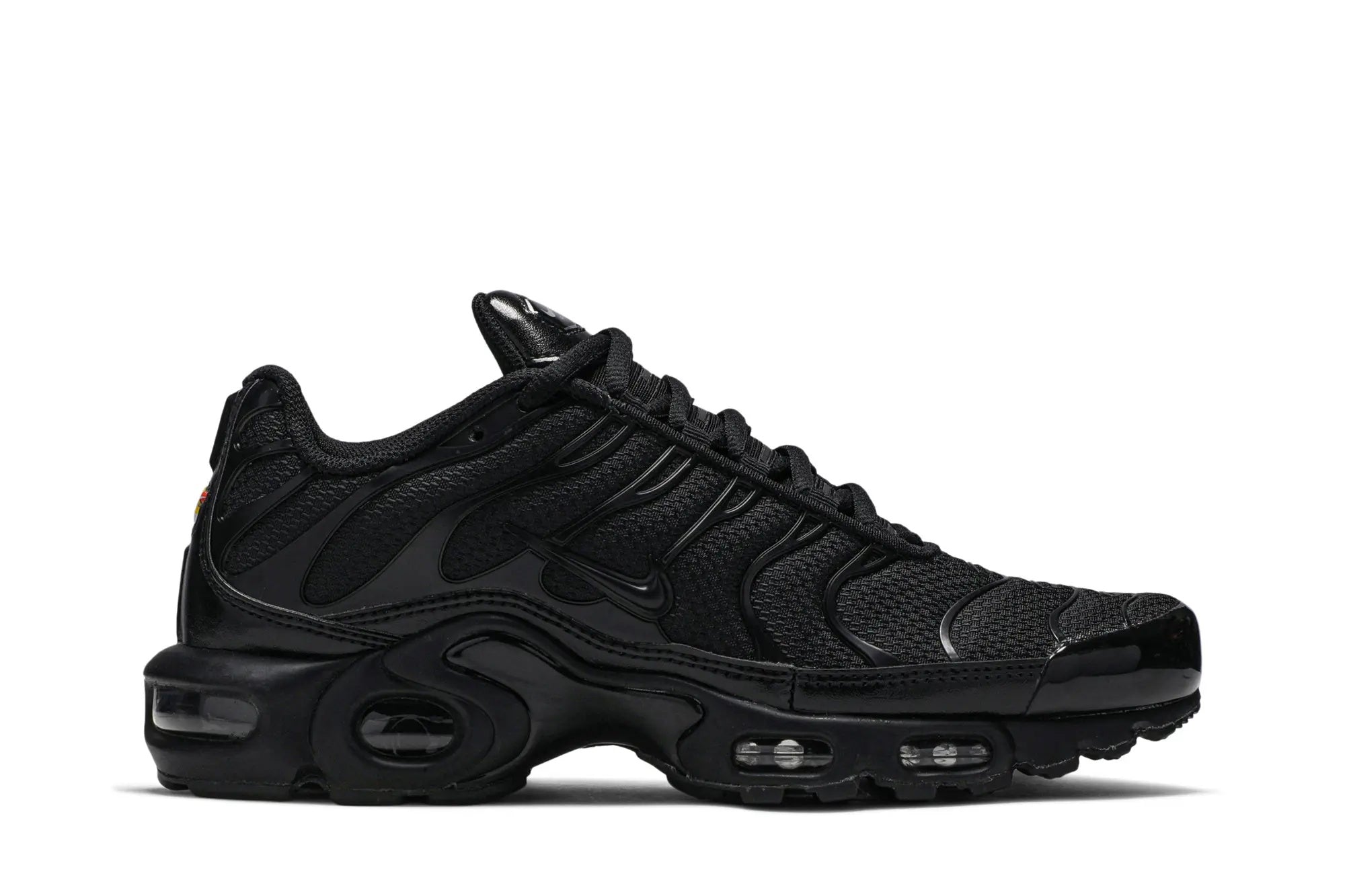 Nike Air Max Plus Triple Black - Classic Hybrid Sneaker with Tuned Air Technology