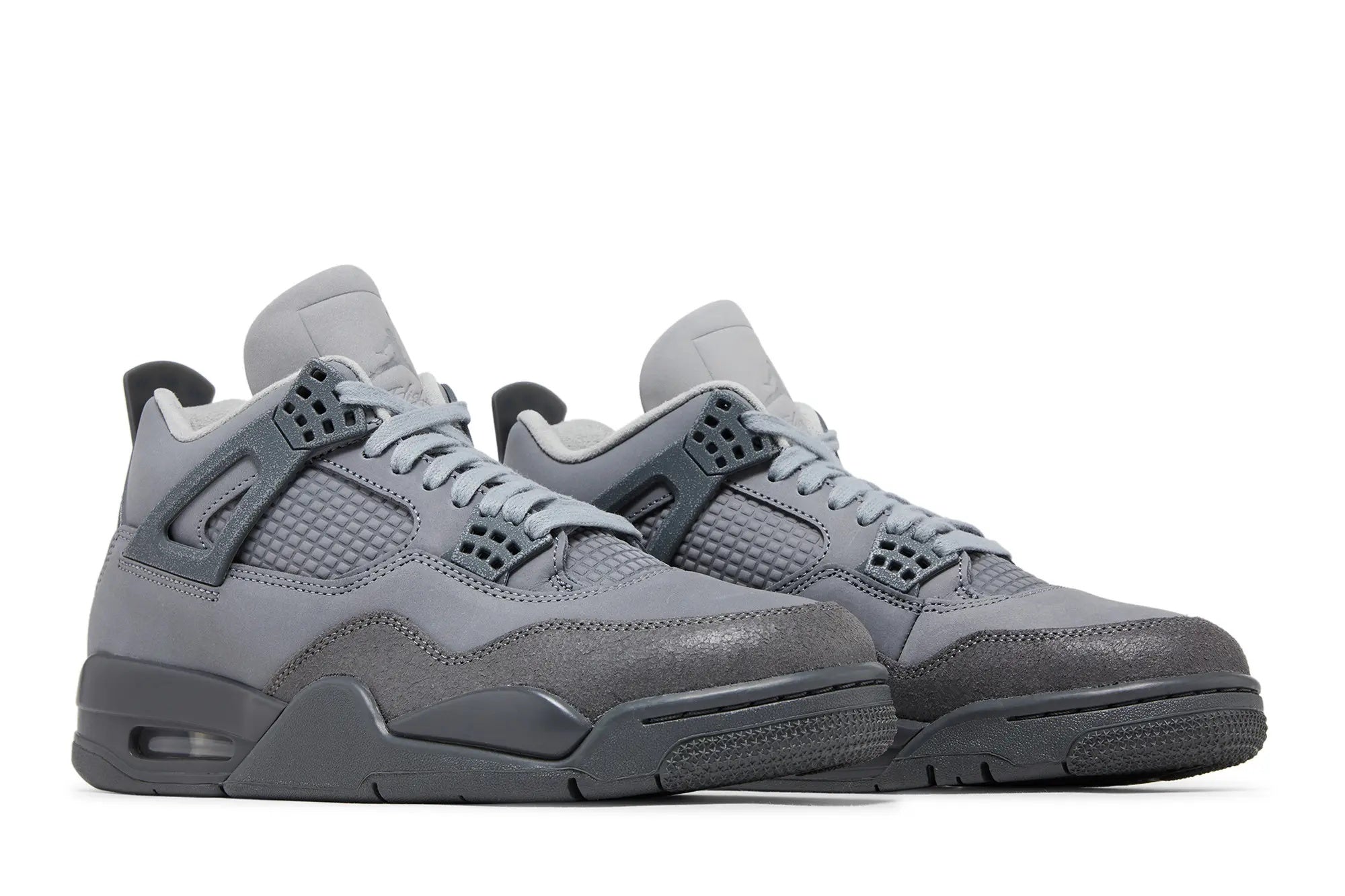 Air Jordan 4 Retro SE Paris Olympics Wet Cement - Grey Nubuck Sneaker