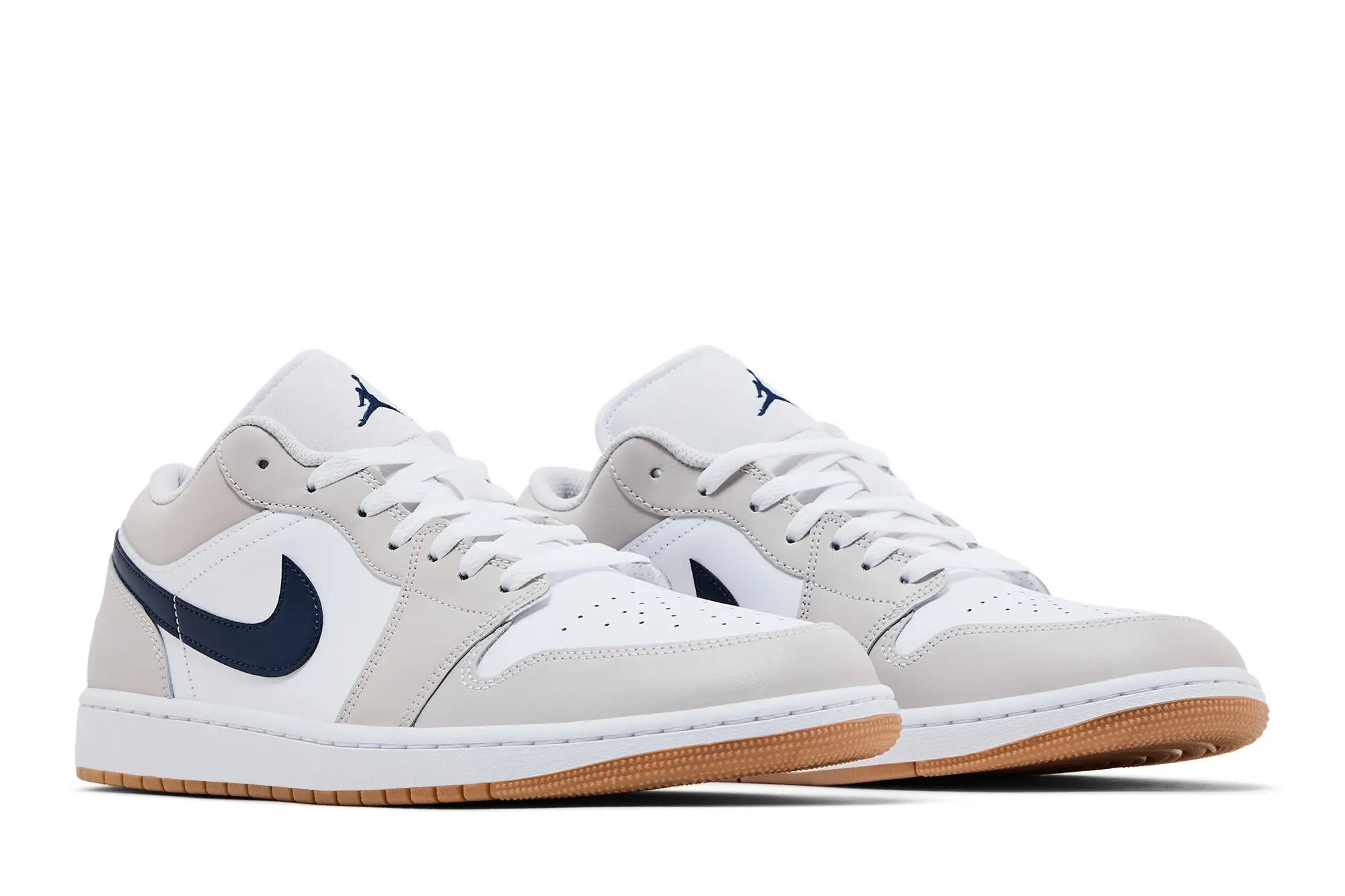 Air Jordan 1 Low Georgetown Hoyas | Classic White & Navy College Colorway