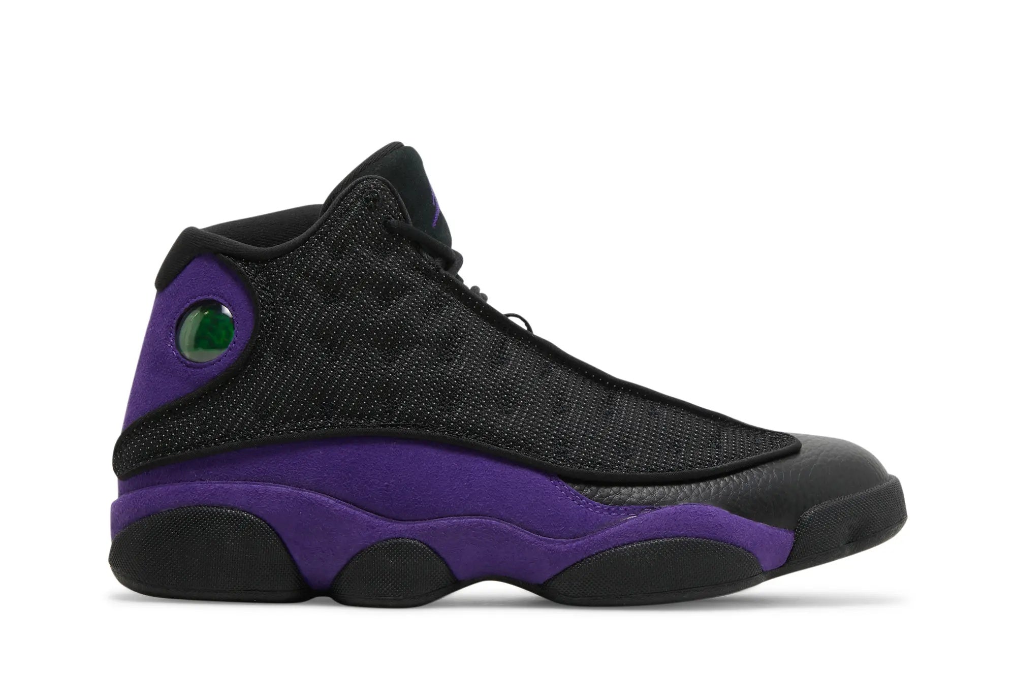 Air Jordan 13 Retro 'Court Purple' - Classic Mid-Top Sneaker with Iconic Cat-Eye Hologram