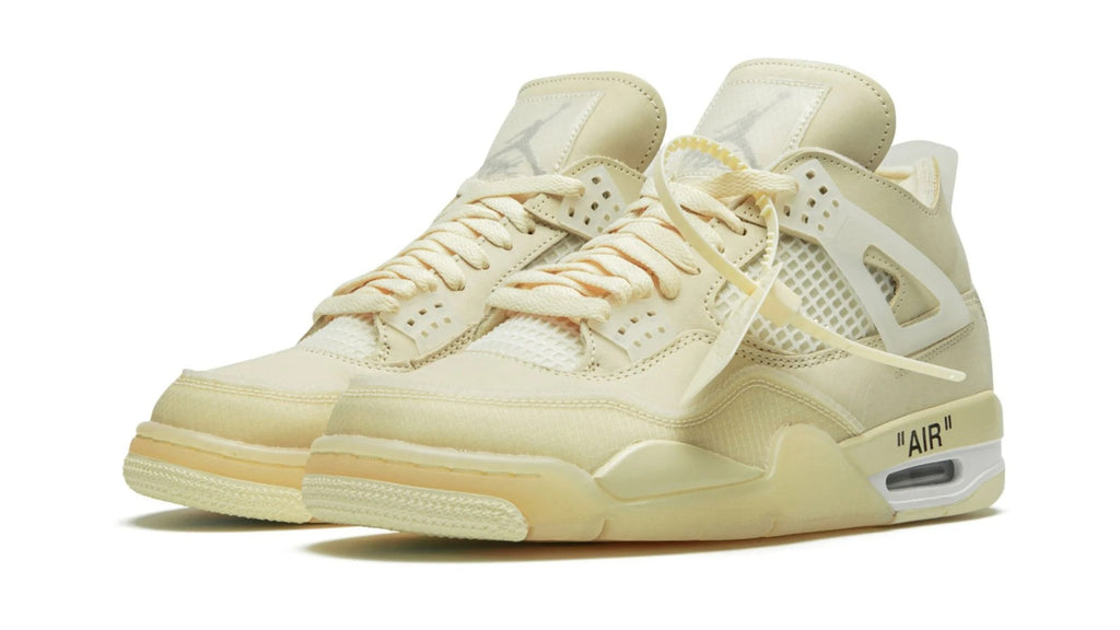 Air Jordan 4 Retro SP WMNS "Off-White Sail" - Limited Collaboration