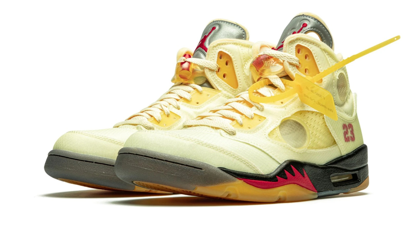 Air Jordan 5 Retro SP Off-White Sail - Virgil Abloh Deconstructed Classic