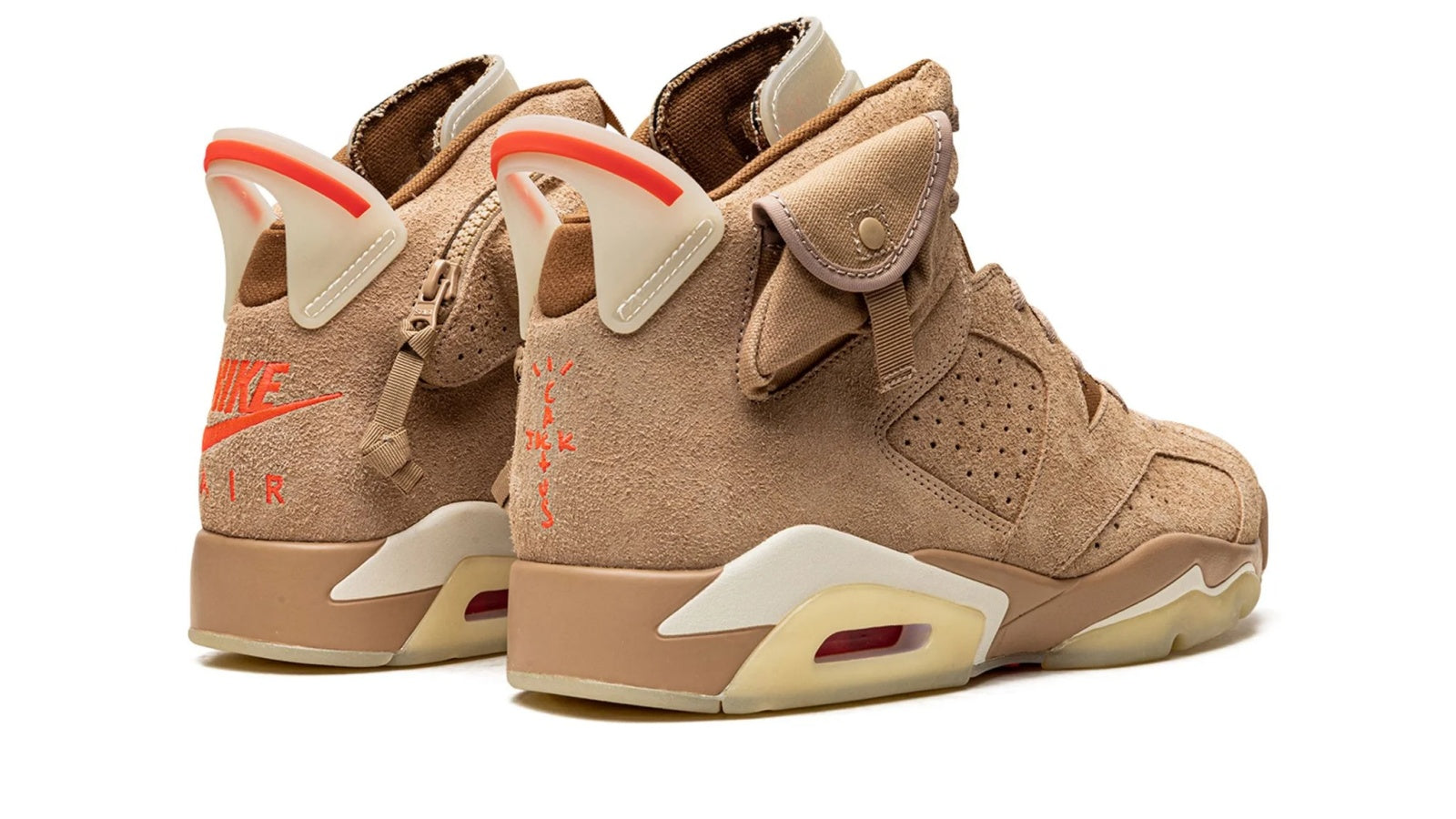 Air Jordan 6 Retro Travis Scott British Khaki - Exclusive Collab
