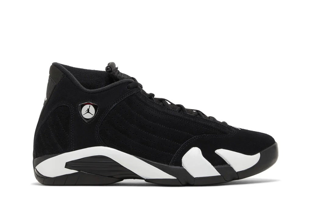 Jordan 14 Retro Black White - Classic Two-Tone Design with Zoom Air Cushioning