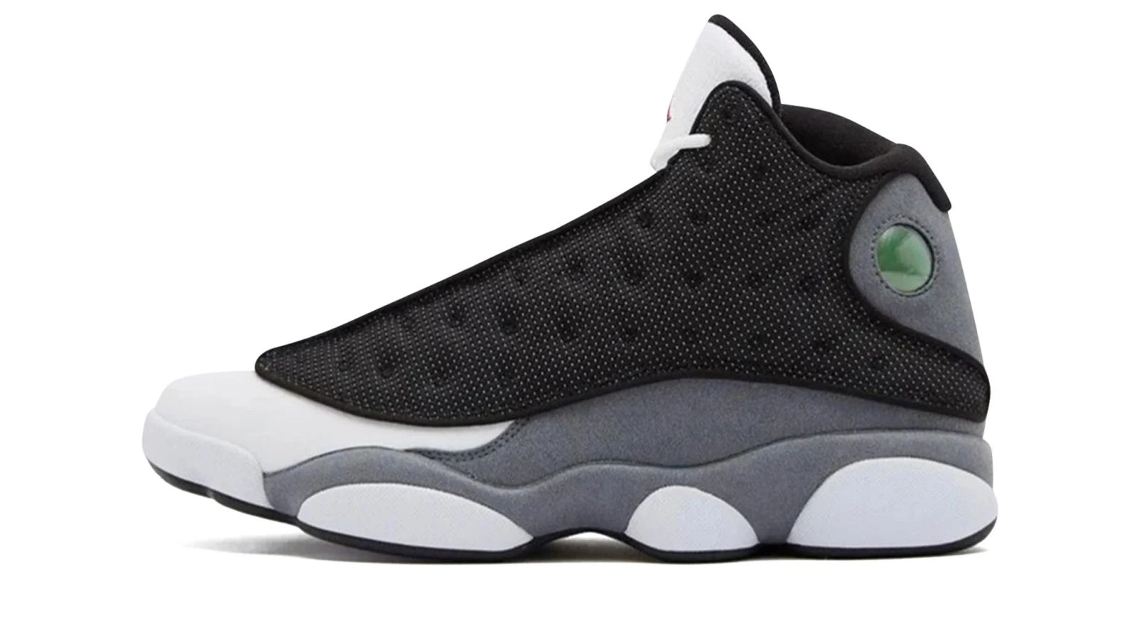 Air Jordan 13 Retro Black Flint - Classic Basketball Sneaker with Holographic Details