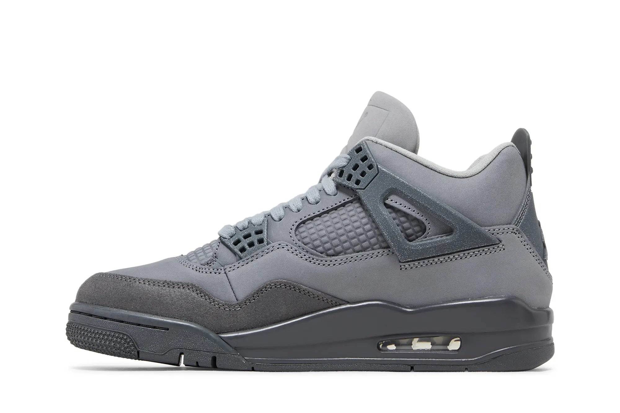 Air Jordan 4 Retro SE Paris Olympics Wet Cement - Grey Nubuck Sneaker