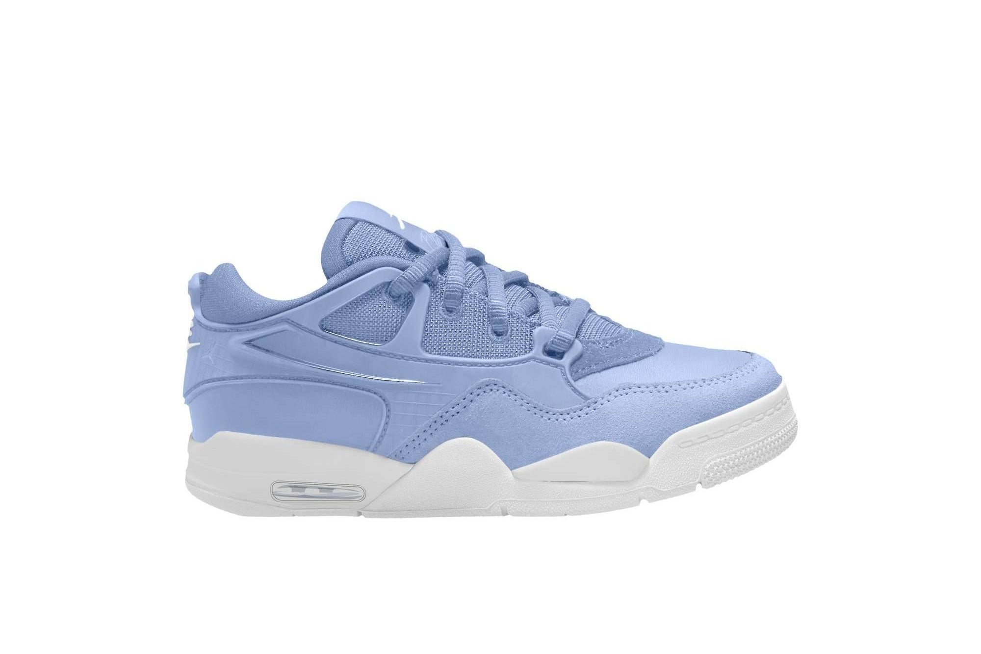 Women's Jordan 4 Retro 'Aluminum' - Classic Silver & White Sneakers