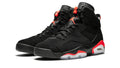 Air Jordan 6 Retro Black Infrared 2019 - Remastered Classic with Nike Air Heel