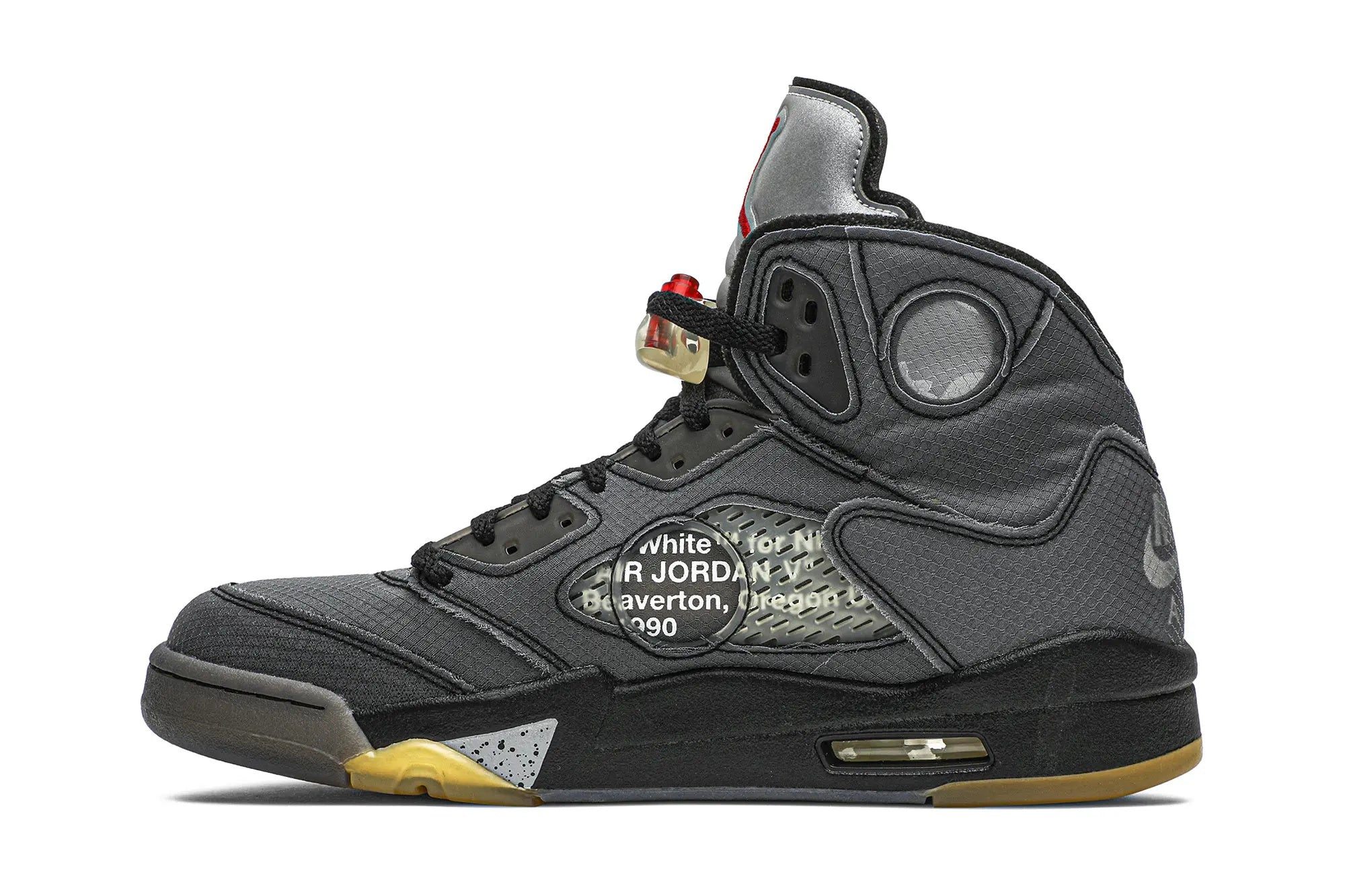 Off-White x Air Jordan 5 Retro SP 'Muslin' - Virgil Abloh Collaboration