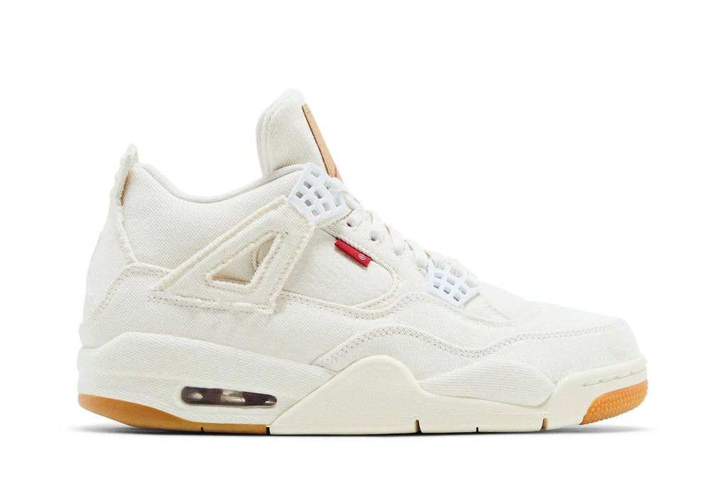 Levi's x Air Jordan 4 Retro White Denim - Iconic Collaboration Sneaker