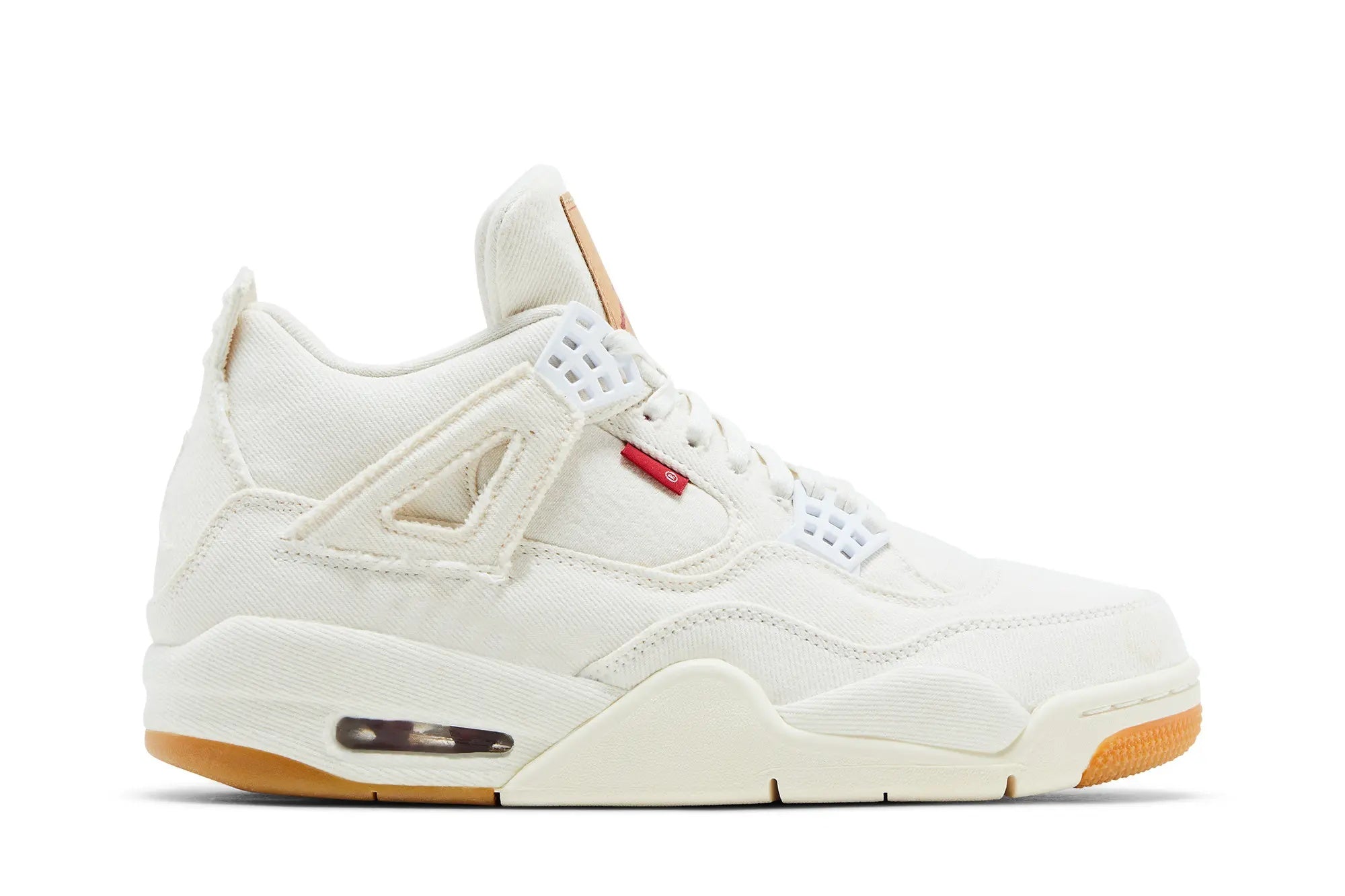 Levi's x Air Jordan 4 Retro White Denim - Iconic Collaboration Sneaker