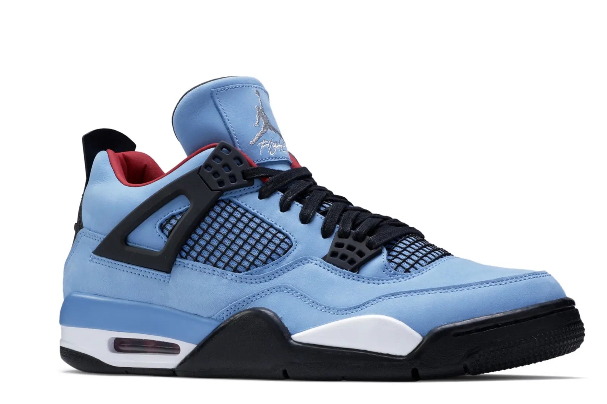 Travis Scott x Jordan 4 Retro Cactus Jack Friends & Family - University Blue Varsity Red