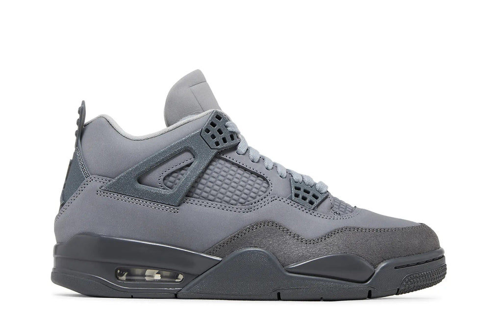 Air Jordan 4 Retro SE Paris Olympics Wet Cement - Grey Nubuck Sneaker