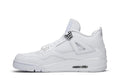 Jordan 4 Retro 'Pure Money' 2017 White Metallic Silver