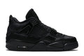 Olivia Kim x Women's Jordan 4 Retro 'No Cover' Black Calf Hair Sneaker