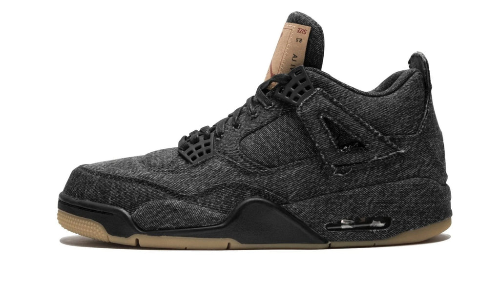 Air Jordan 4 Retro Levi's NRG Black Denim - Iconic Collaboration Sneaker