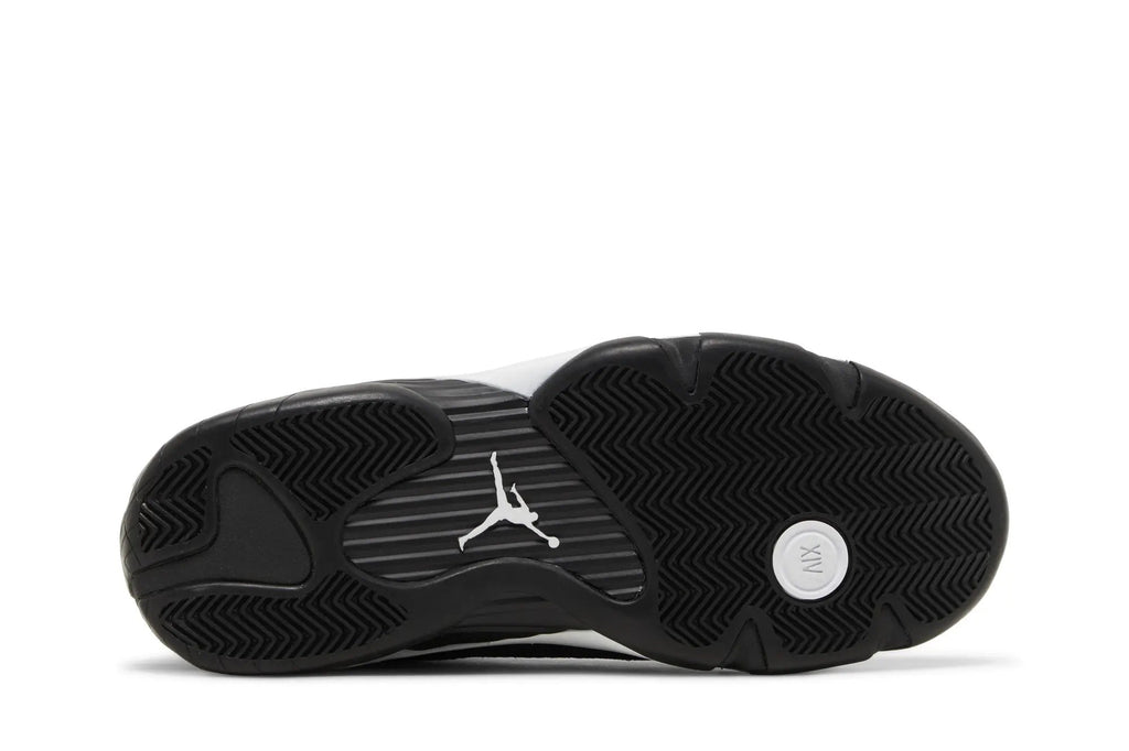 Jordan 14 Retro Black White - Classic Two-Tone Design with Zoom Air Cushioning