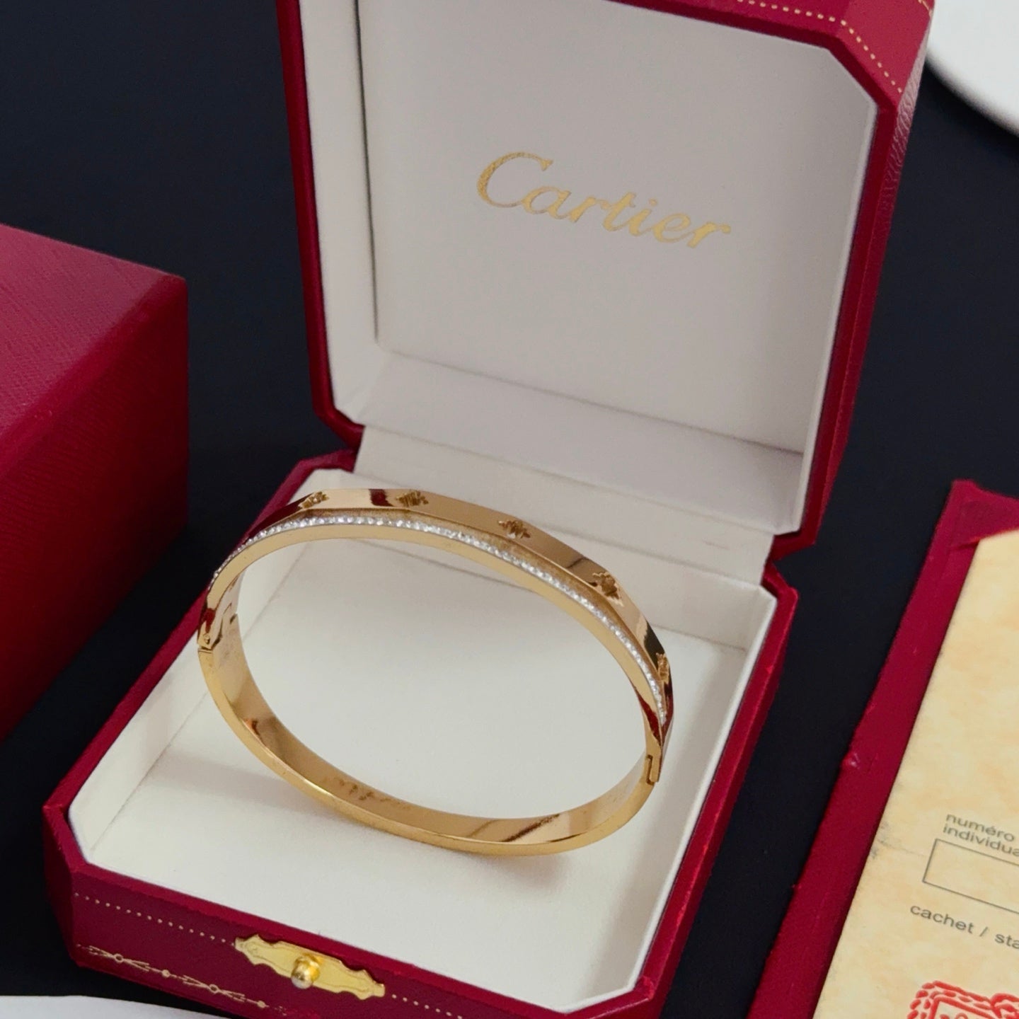Panther Collection Bracelet | Diamond-Set V-Gold | Unisex