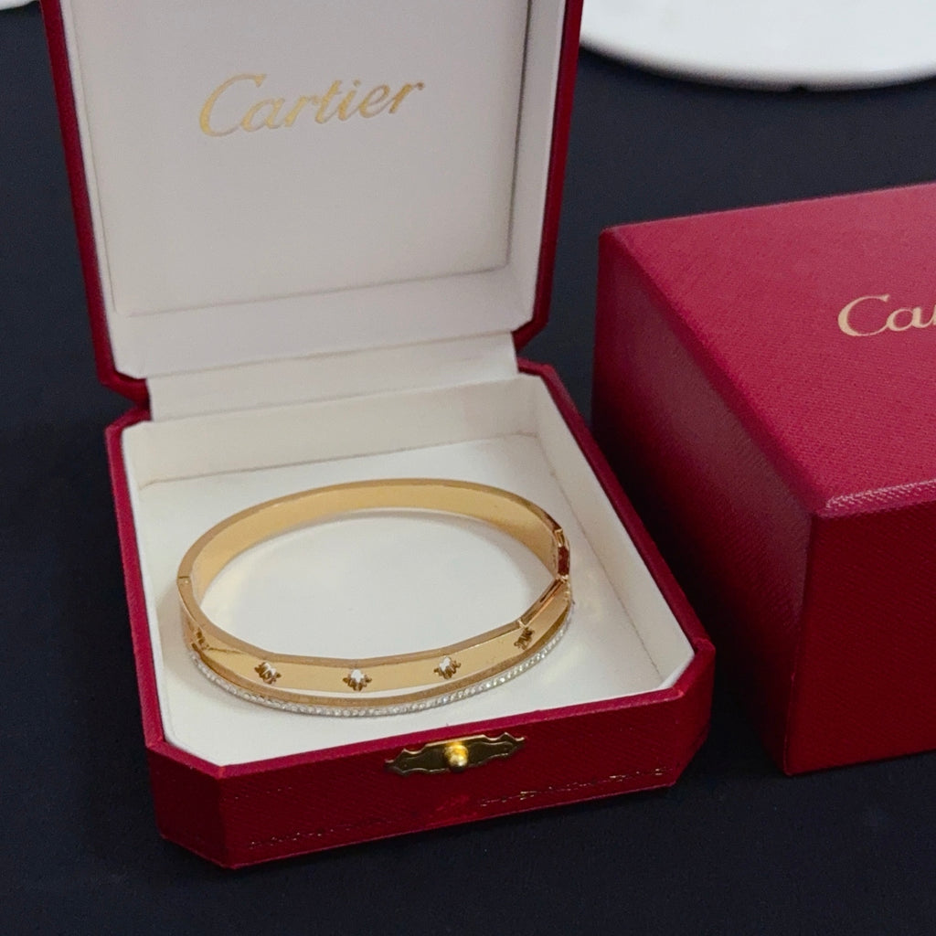 Panther Collection Bracelet | Diamond-Set V-Gold | Unisex