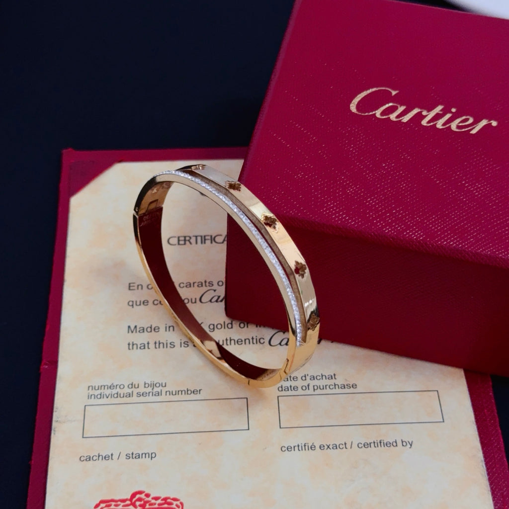 Panther Collection Bracelet | Diamond-Set V-Gold | Unisex