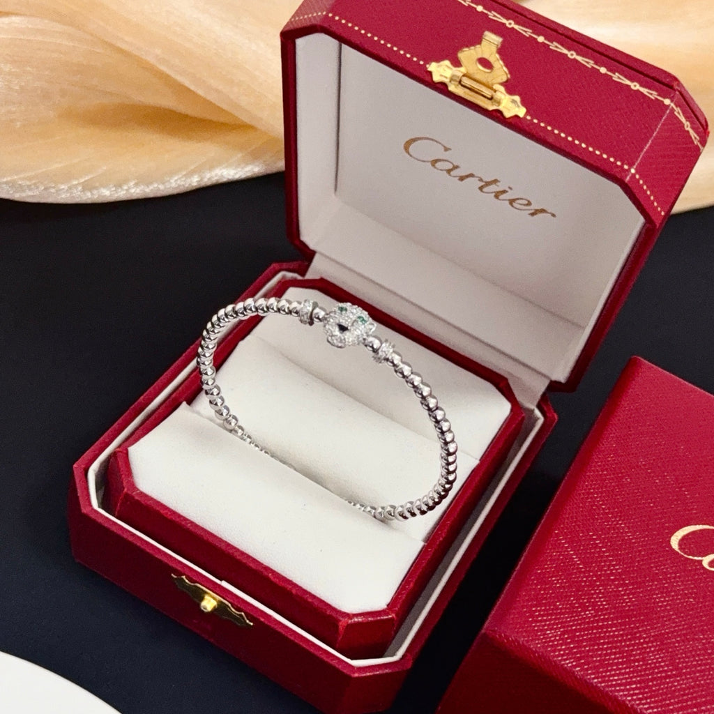 Panther Collection Bracelet | Diamond-Set V-Gold