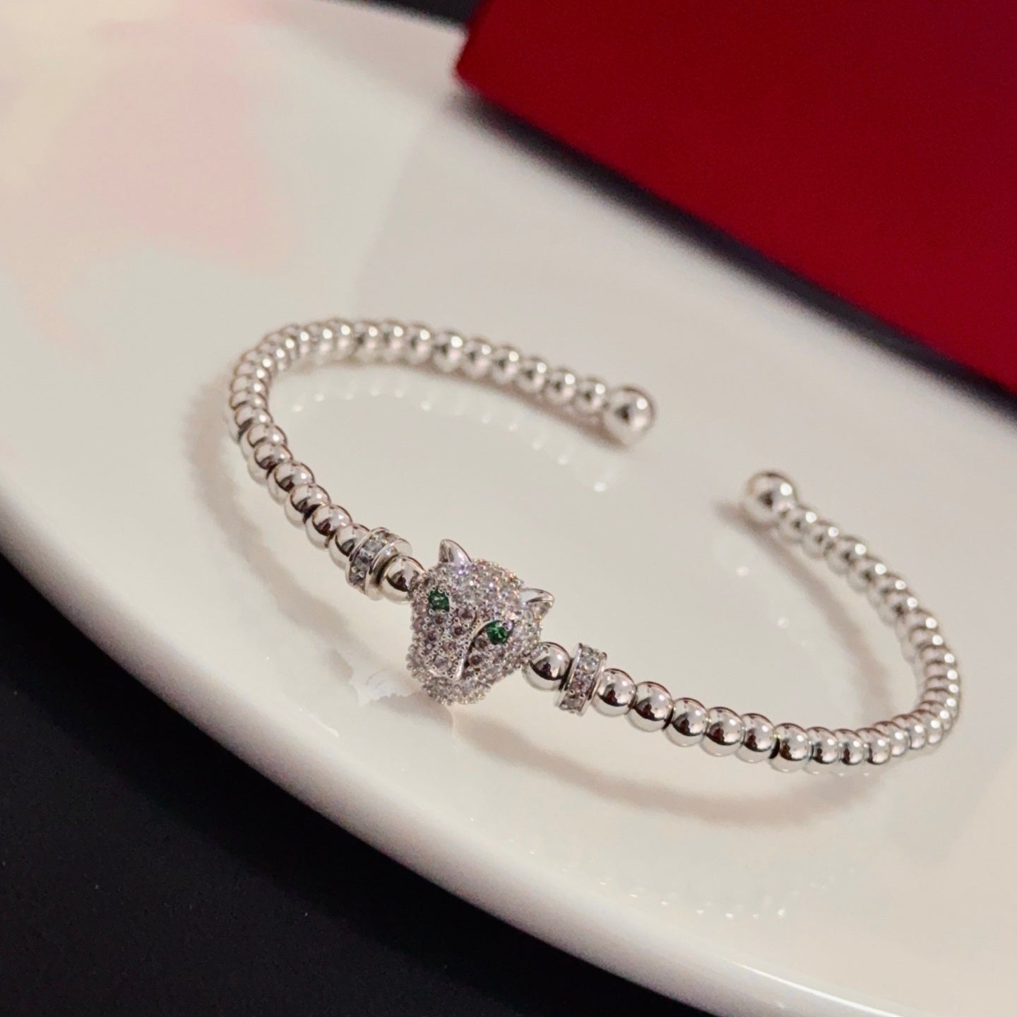 Panther Collection Bracelet | Diamond-Set V-Gold