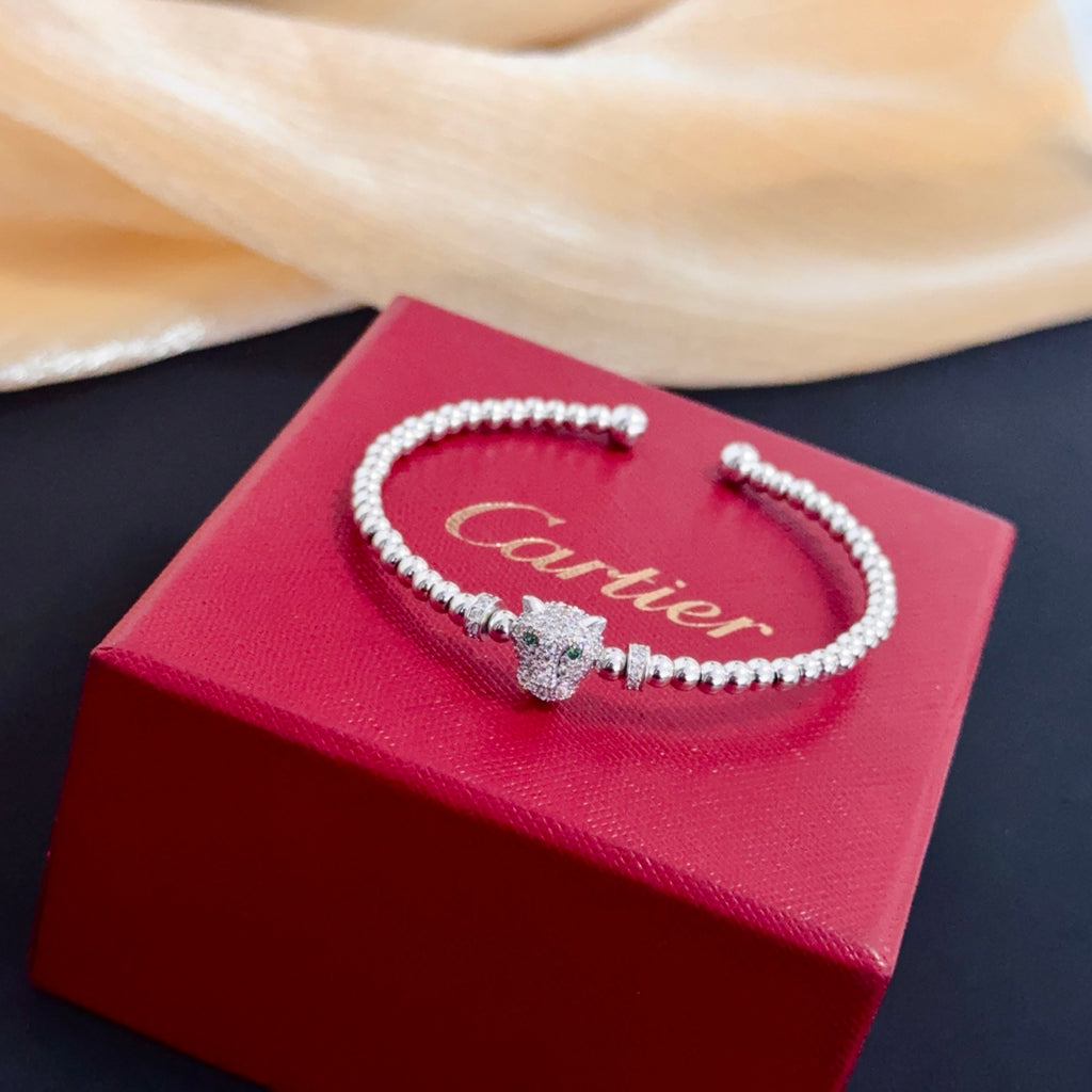Panther Collection Bracelet | Diamond-Set V-Gold