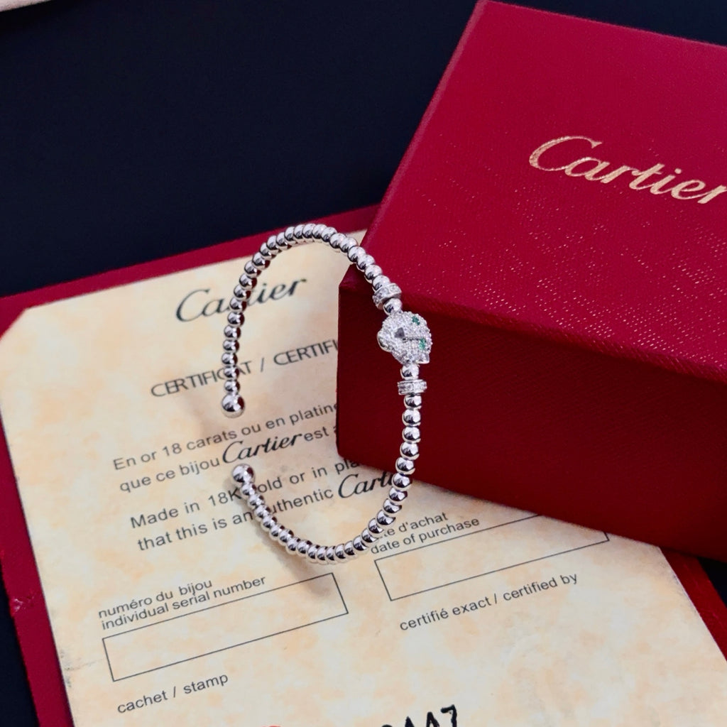 Panther Collection Bracelet | Diamond-Set V-Gold