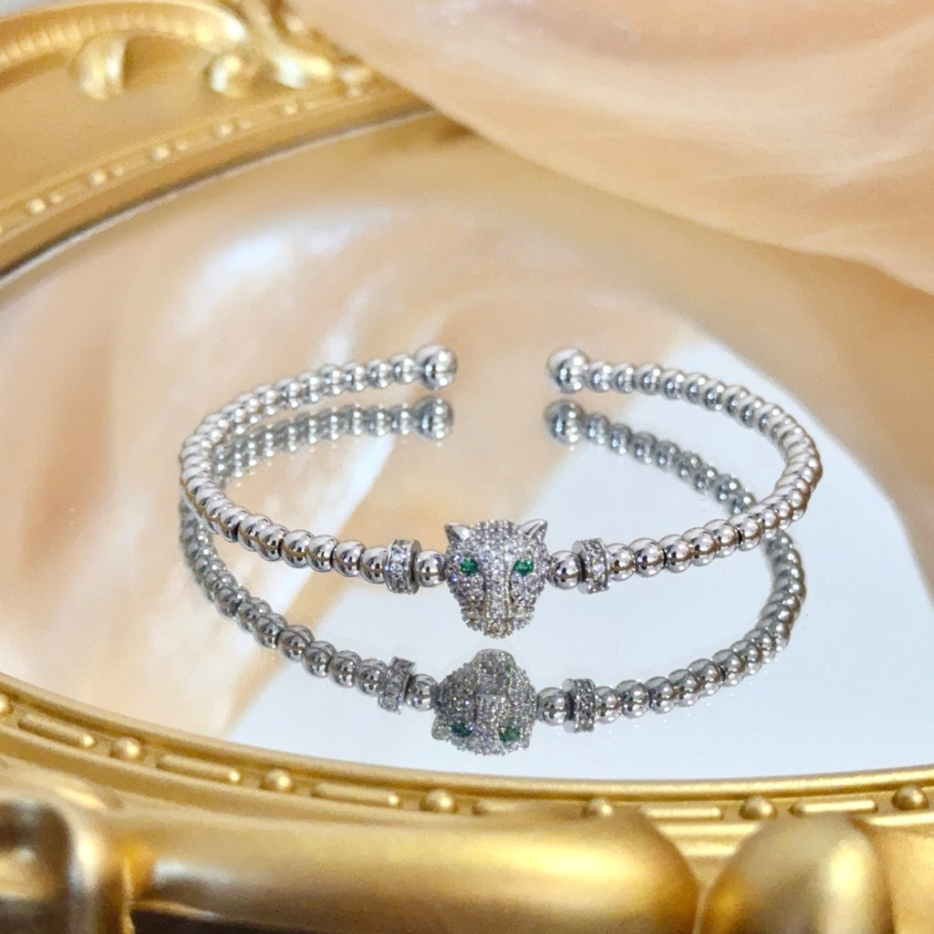 Panther Collection Bracelet | Diamond-Set V-Gold