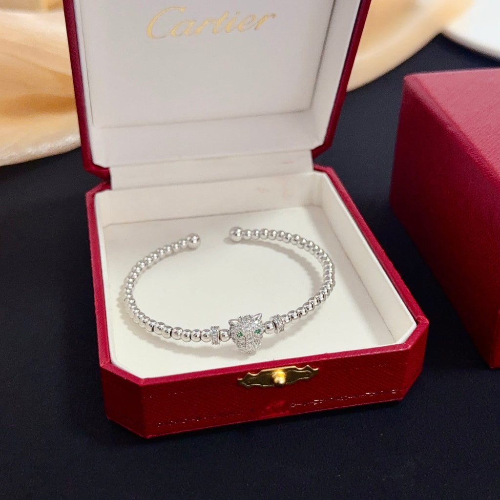 Panther Collection Bracelet | Diamond-Set V-Gold