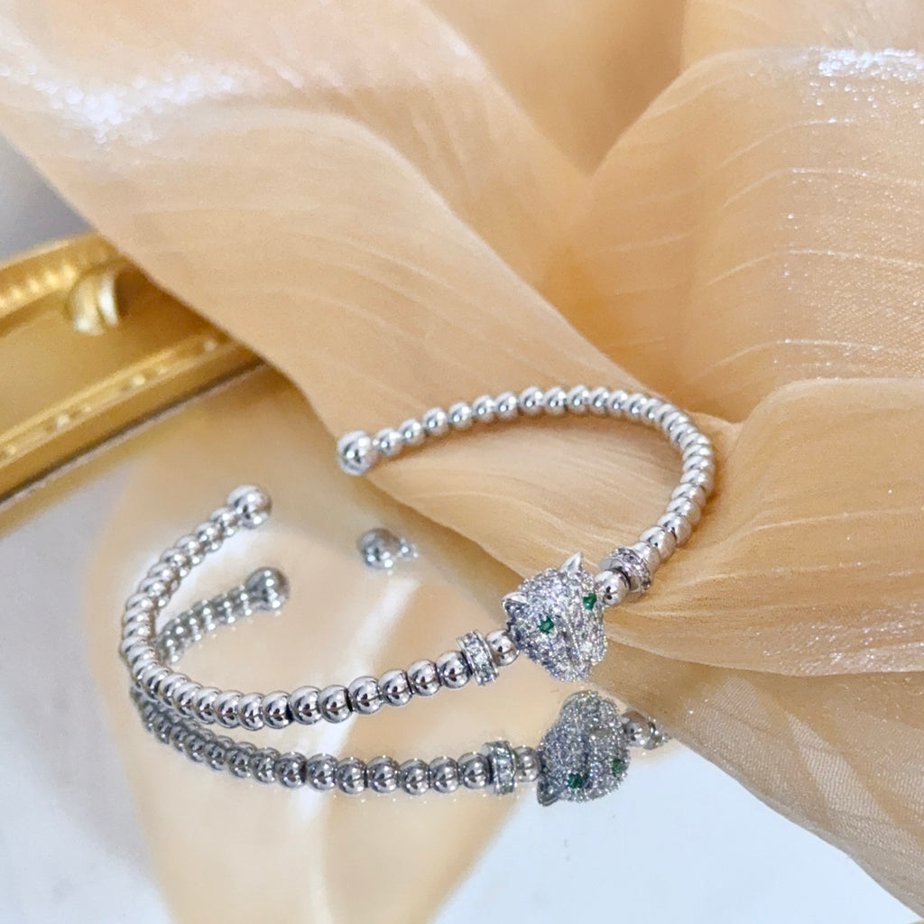 Panther Collection Bracelet | Diamond-Set V-Gold